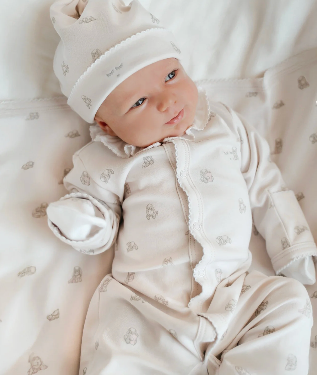 Snuggle Bunny Marley Ruffled Footie