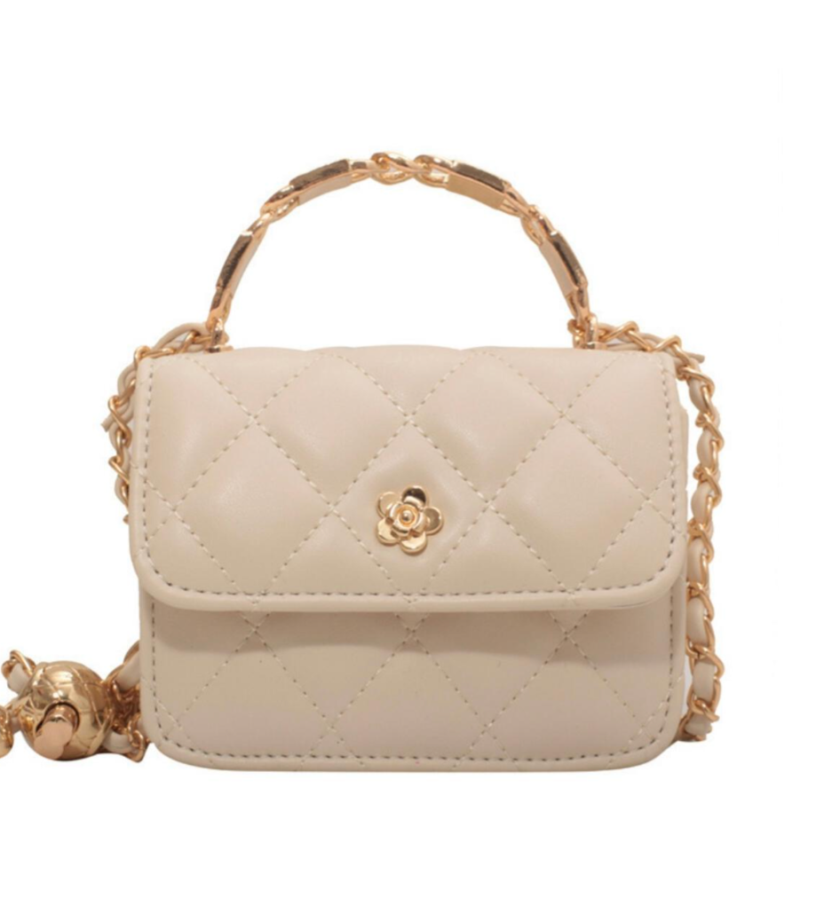 Faux Leather Quilt Purse