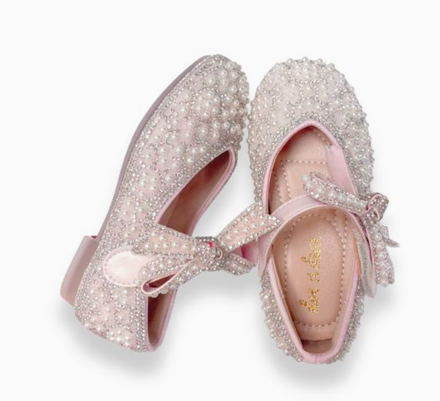 Bowtie Strap Jewel Shoes