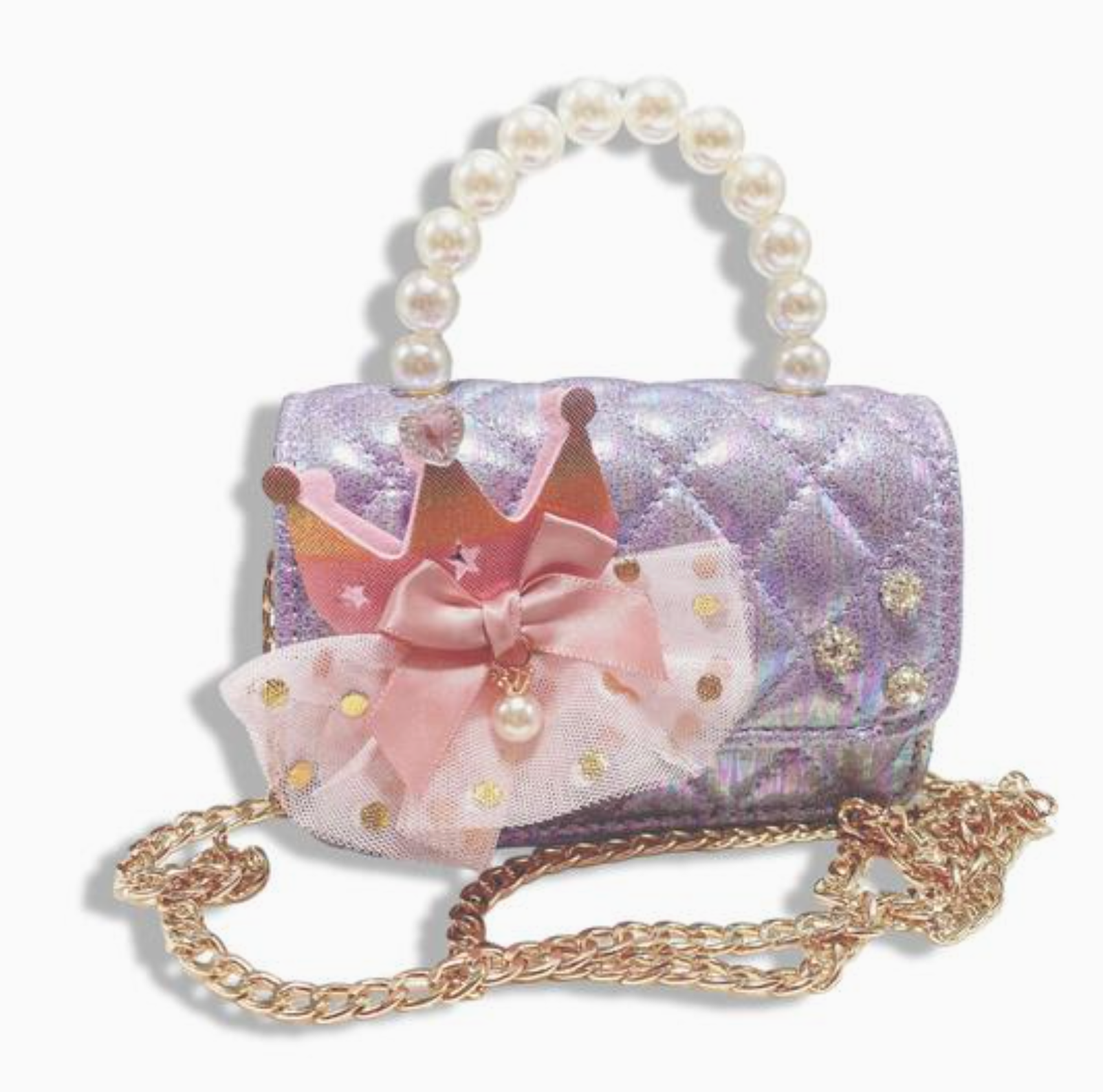Crown Applique Purse