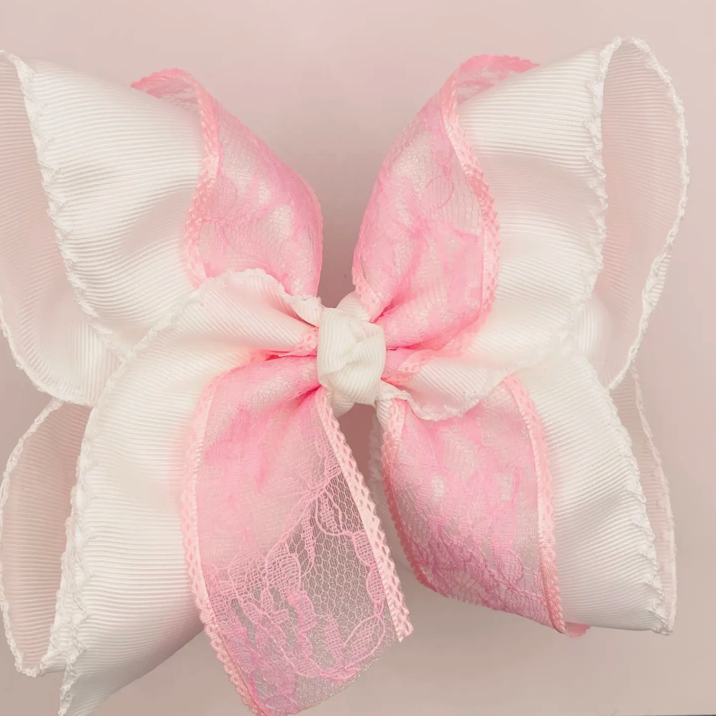 Pink Lace Moon Stitch Clip