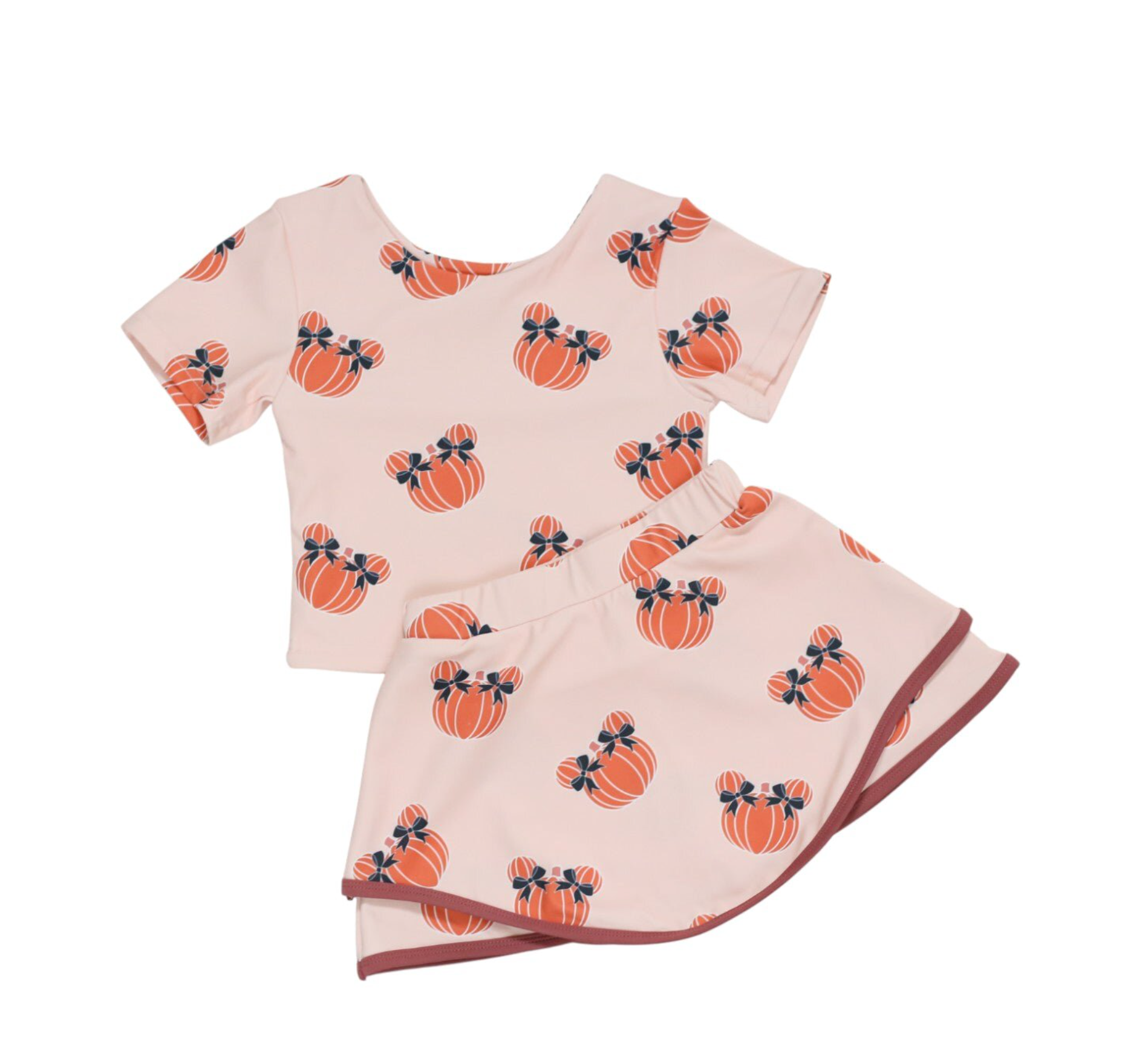 Pumpkin Short Set
