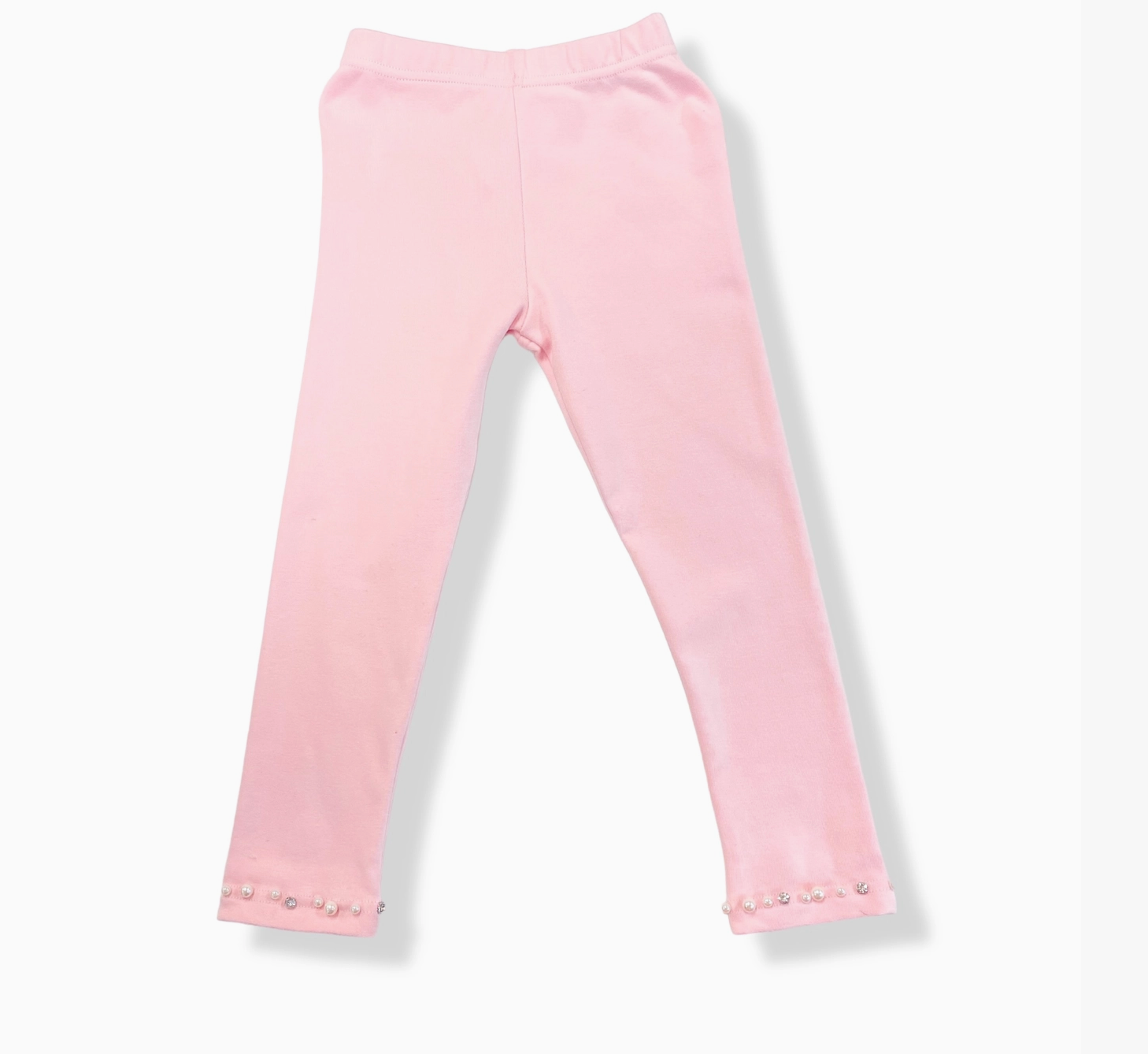 Pink Cotton Leggings