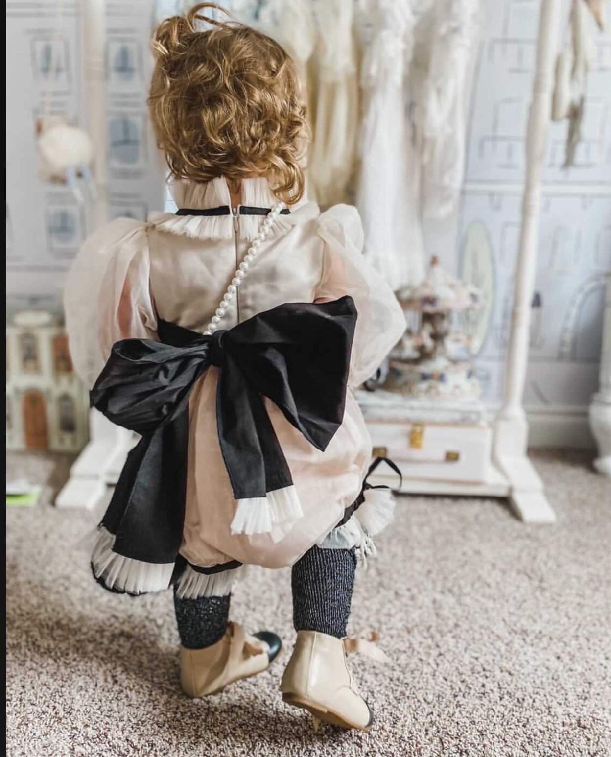 Coco Caramel Romper