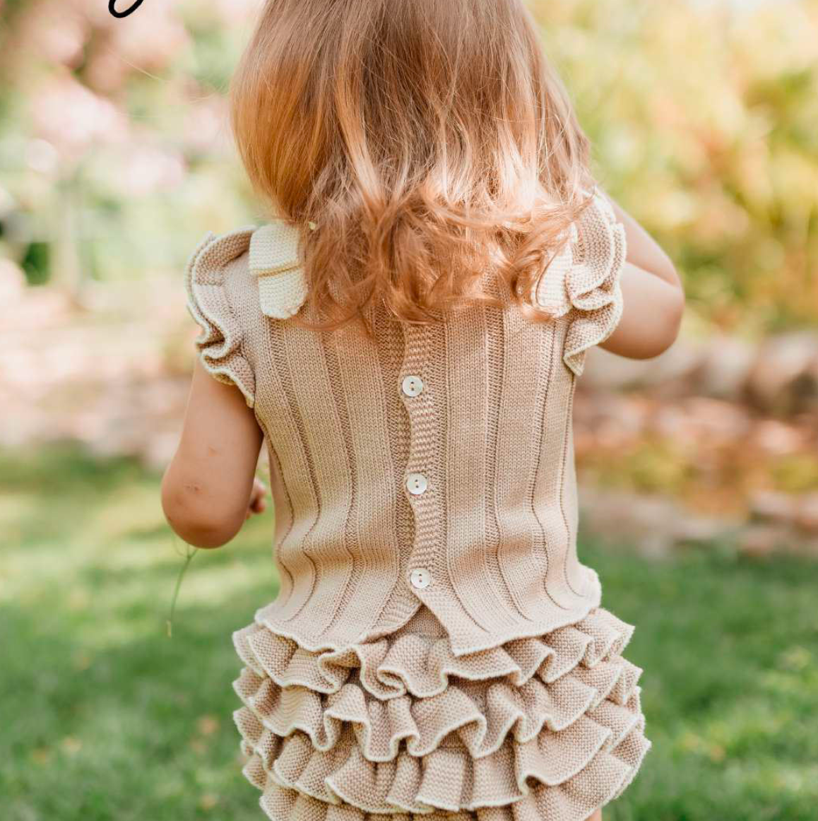 Camel Sweater and Bloomer