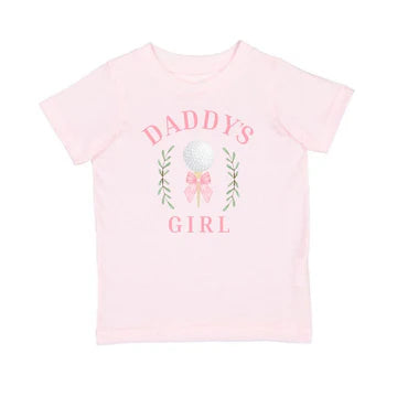 Camiseta de golf de papá para niña