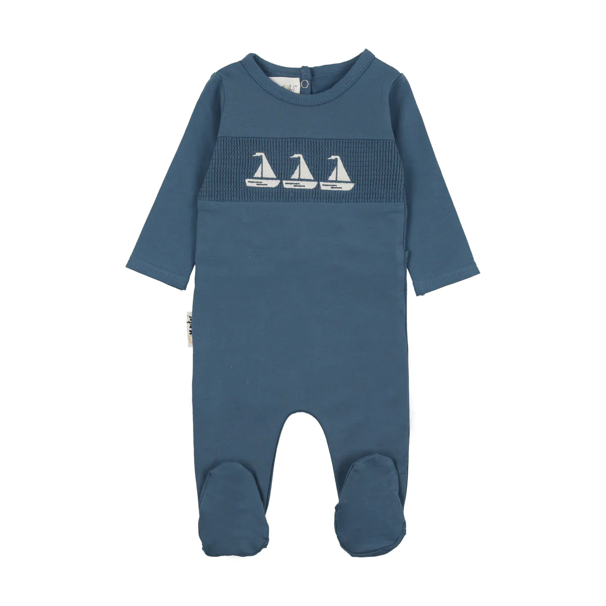 Smocked Sail Boat Beanie