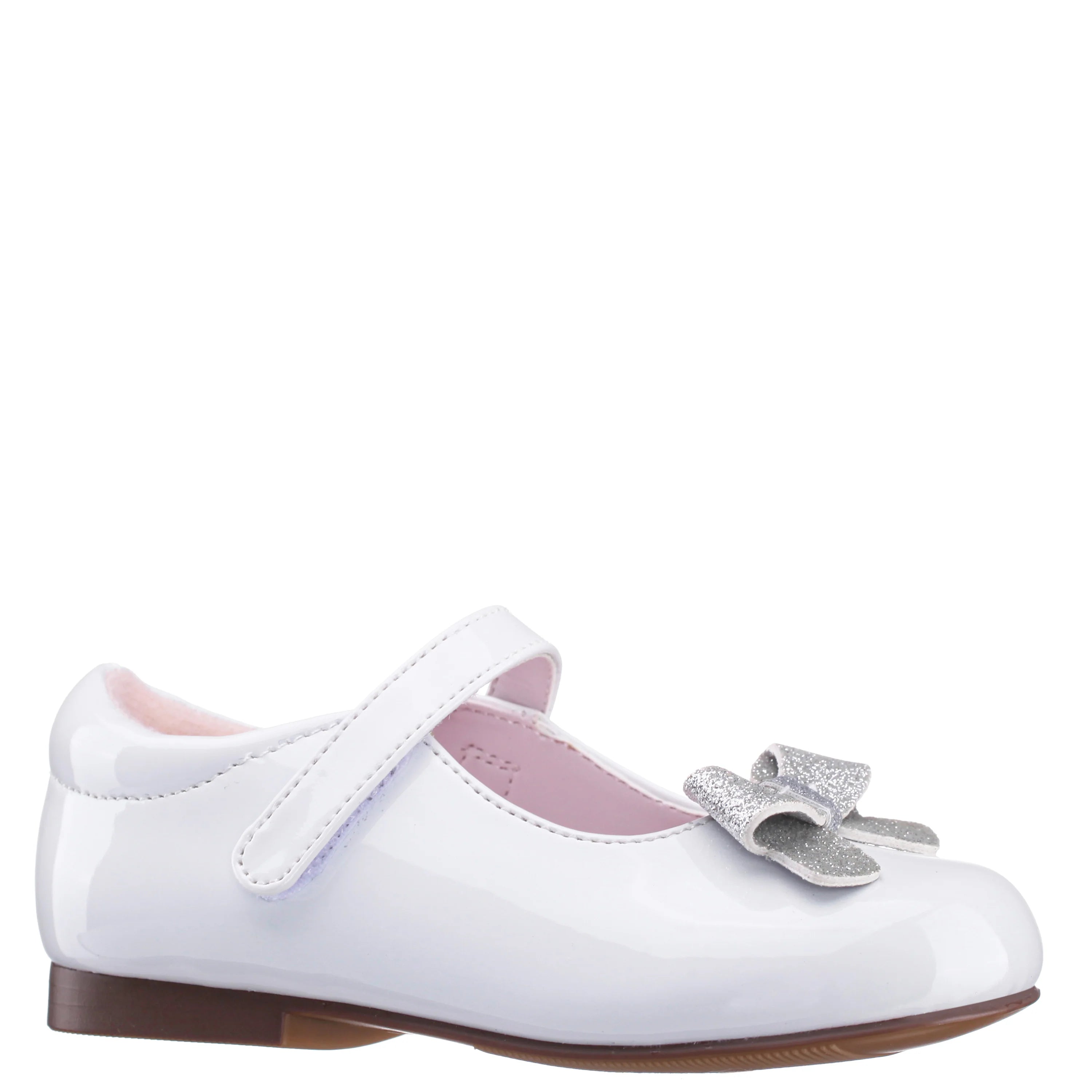 Nina Emee White Patent Shoe