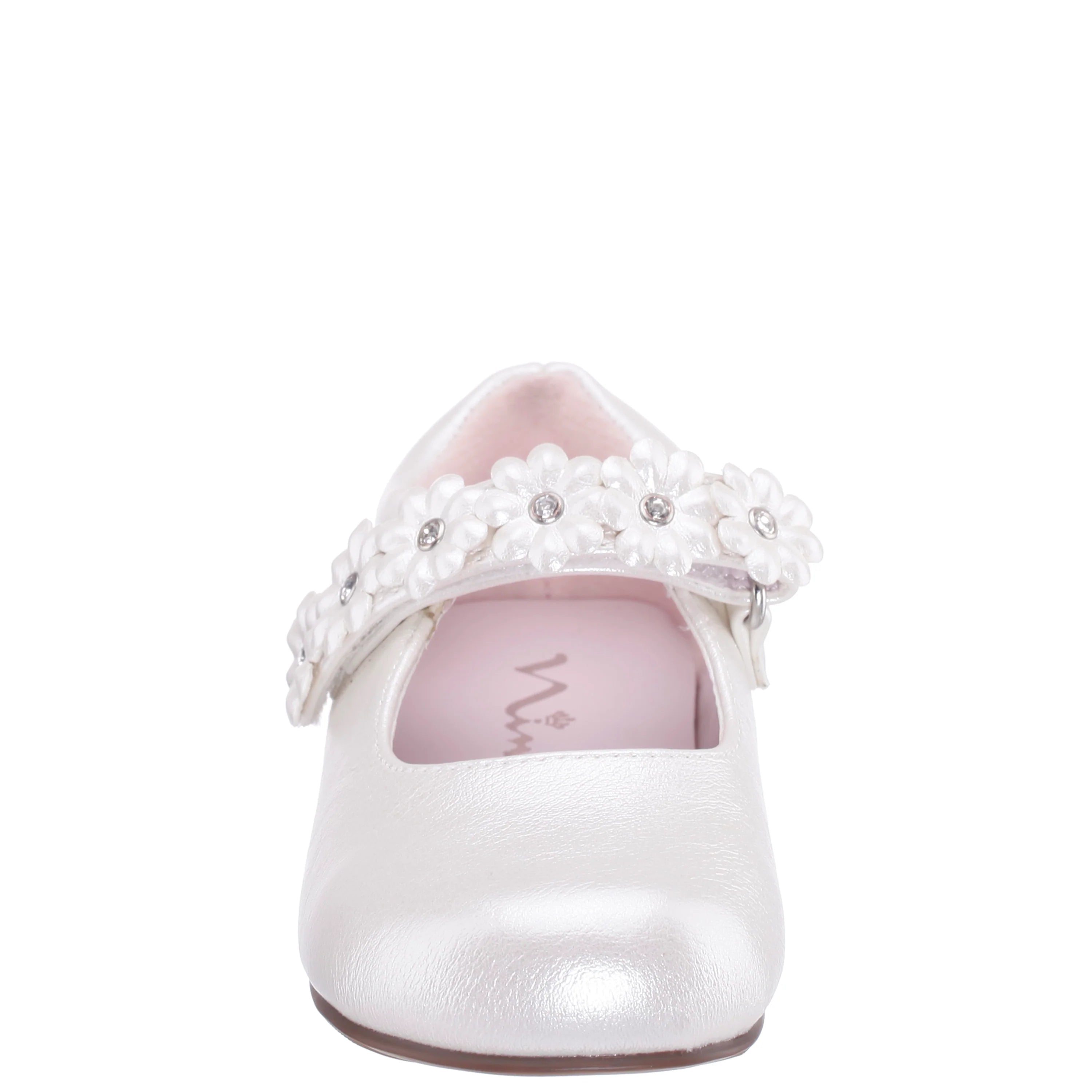 Nina Tuley White Shimmer Shoe