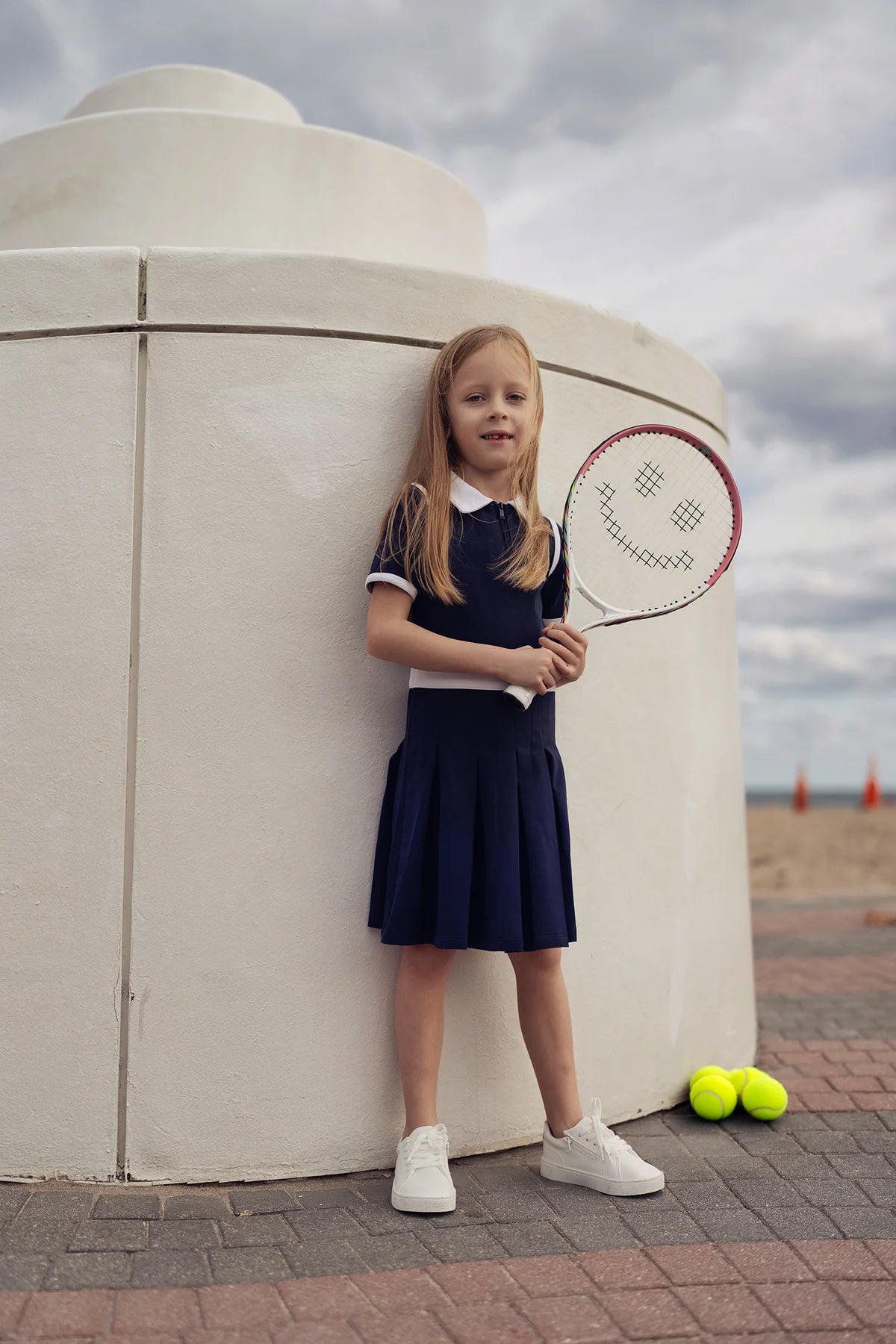 Tennis Club Short Sleeve Dress