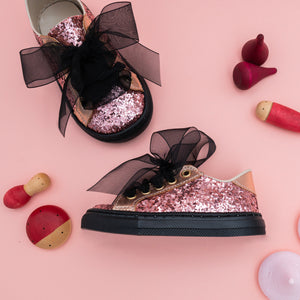 Pink Glitter Shoe