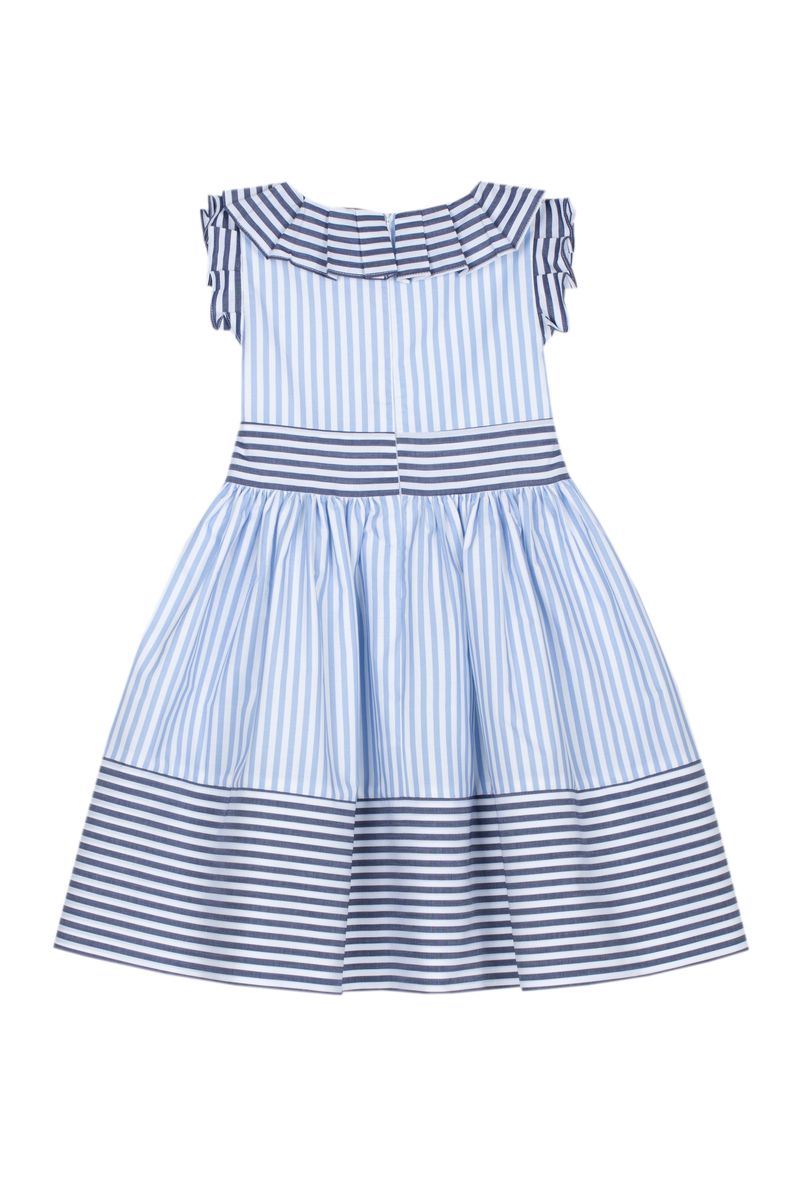 Blue Striped Dress