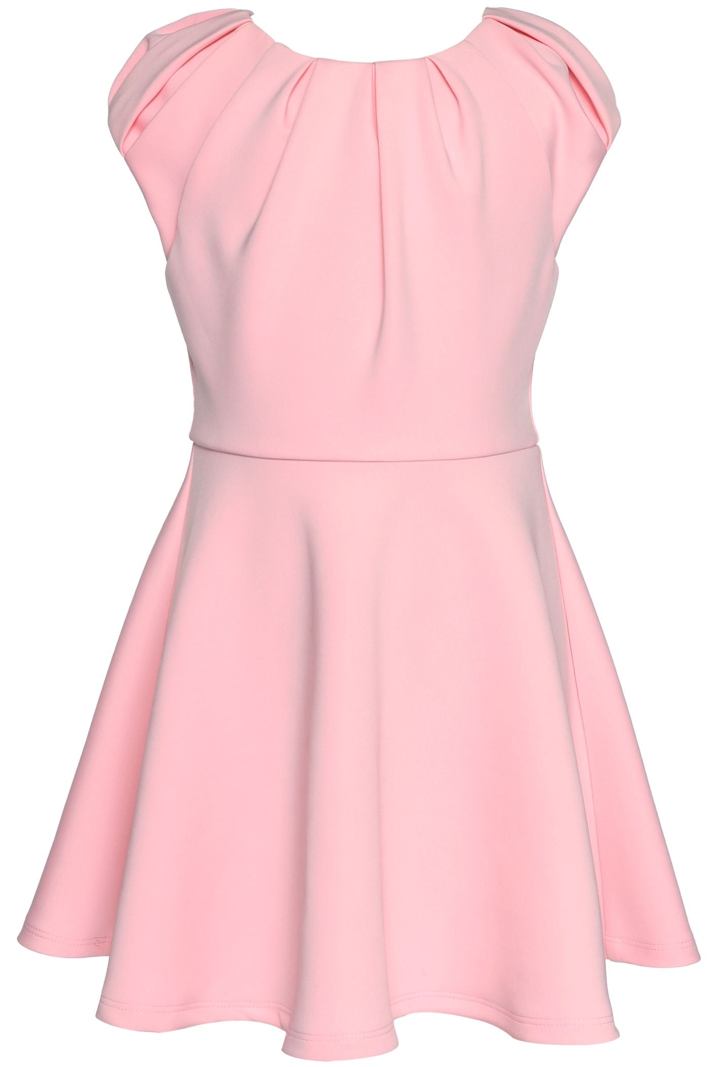 Scuba Dress in Pink