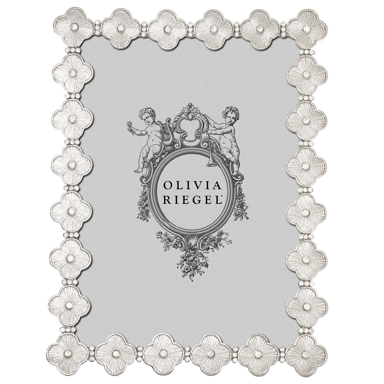Clover Frame: Silver