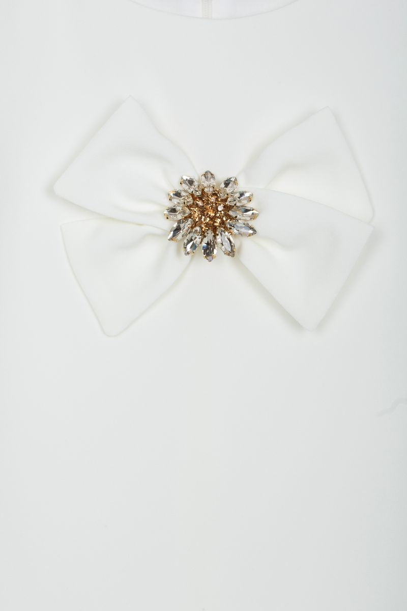 Ivory Bow Dress