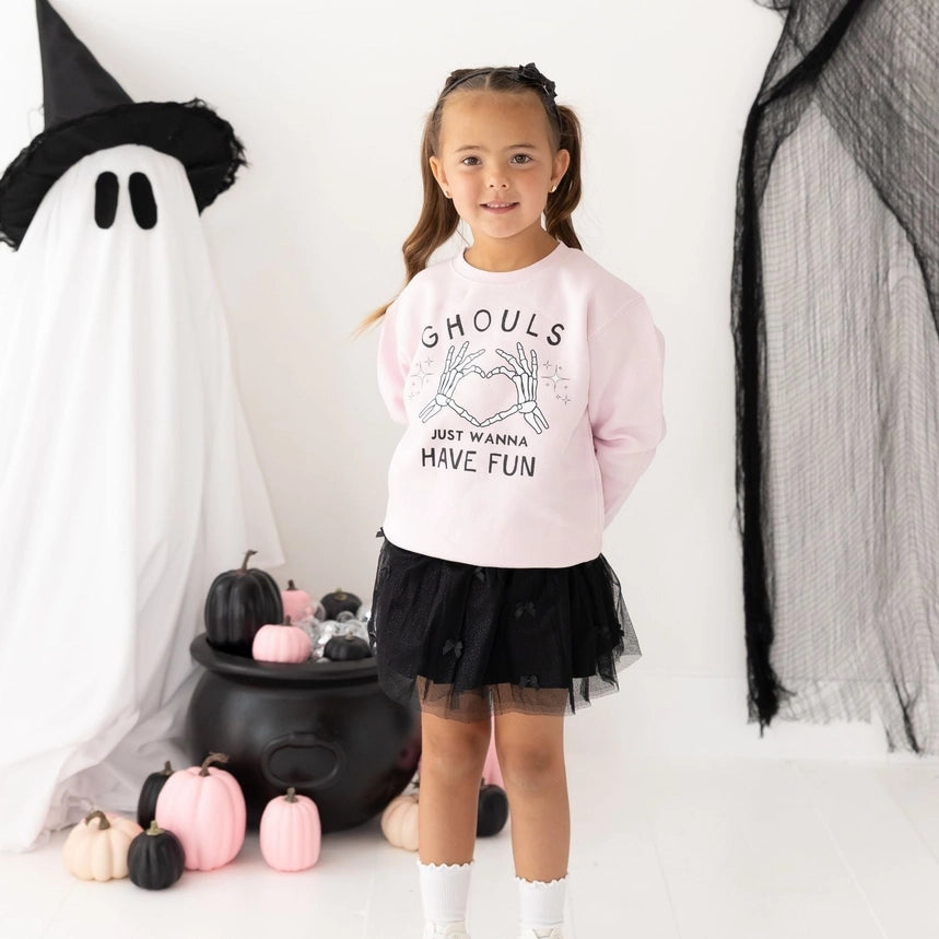 Onyx Bow Tutu Skirt