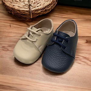 Baby Oxford in Blue or Ivory