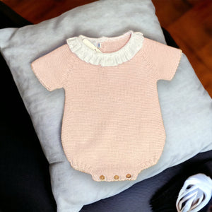 Collared Pink Knit