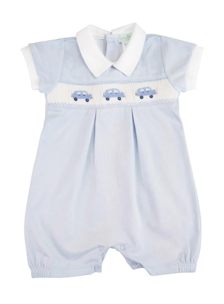 Smocked Car Romper