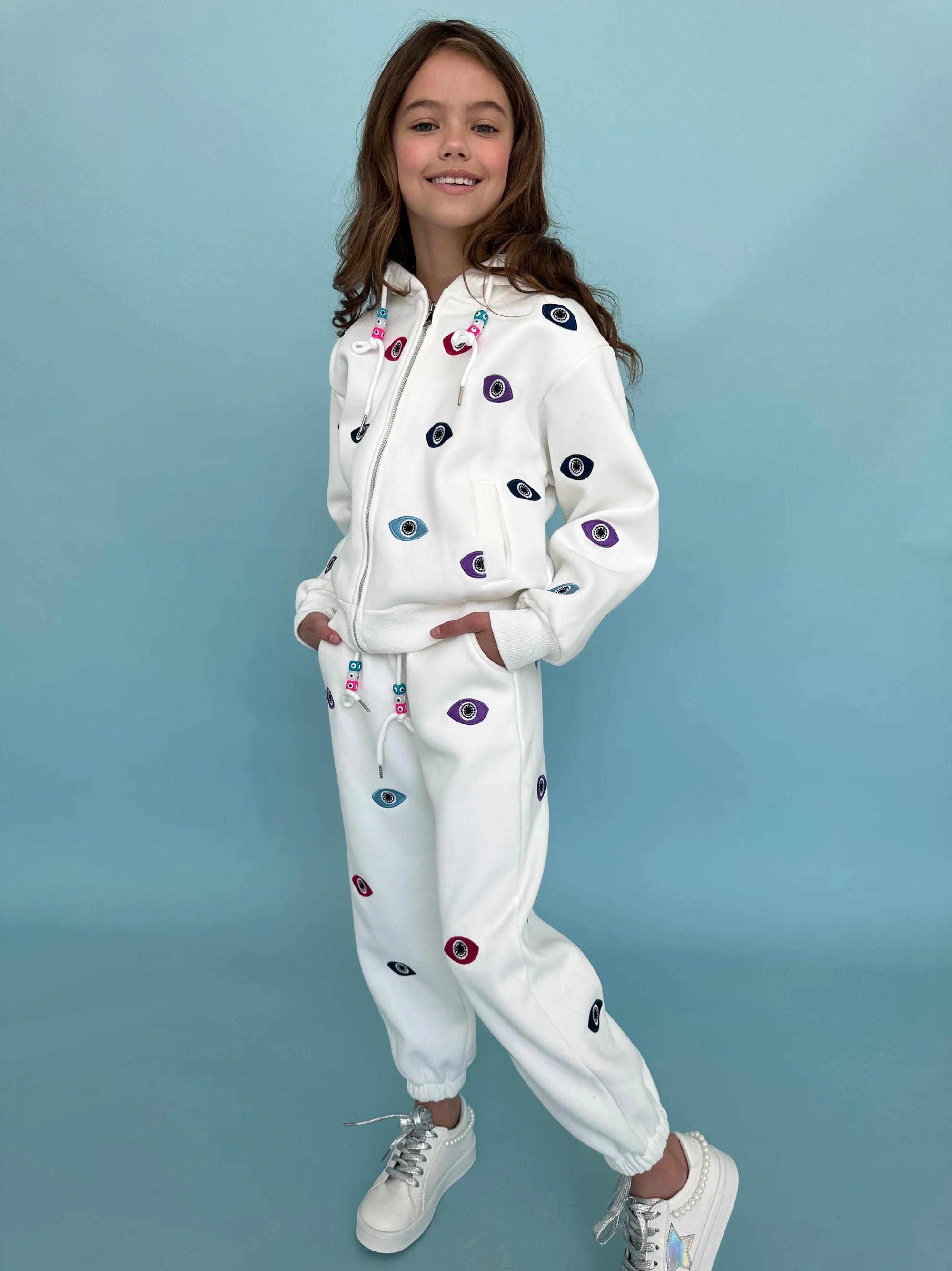 Rainbow Evil Eye Jogger