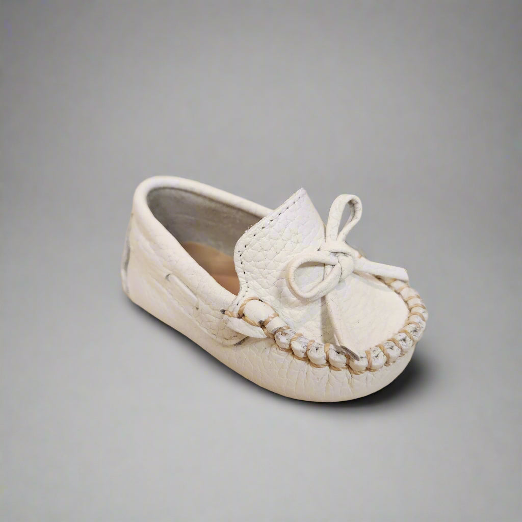 White Infant Driver Loafer