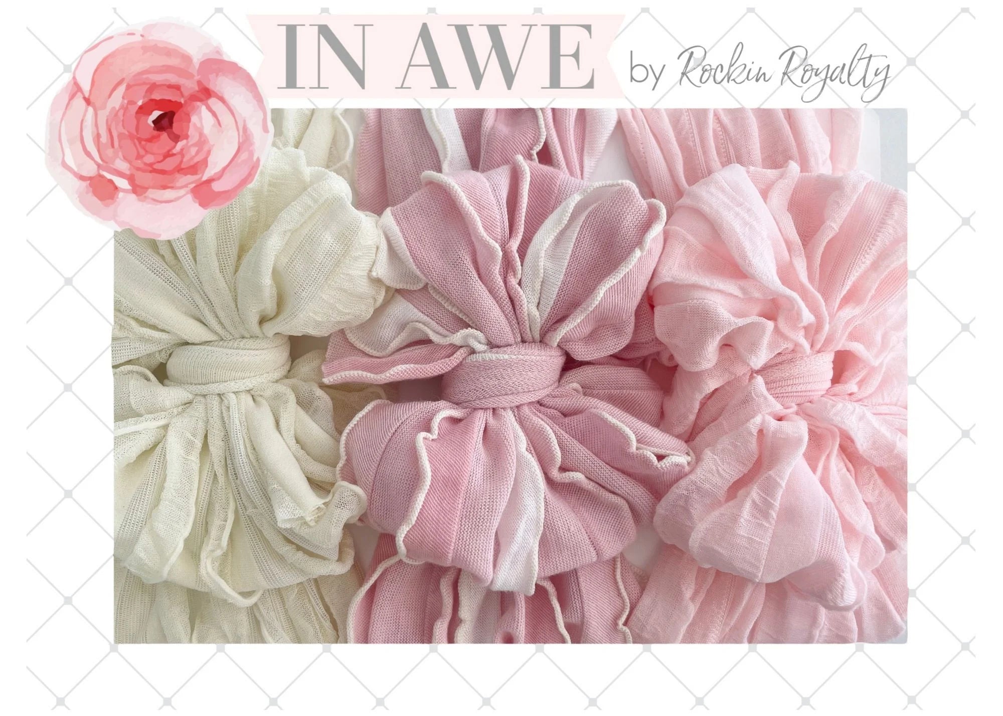 Tickled Pink Headband Set