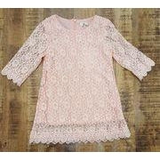 Pink Long Sleeve Dress