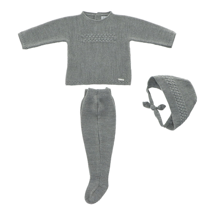 Martin Aranda Gray Layette Set