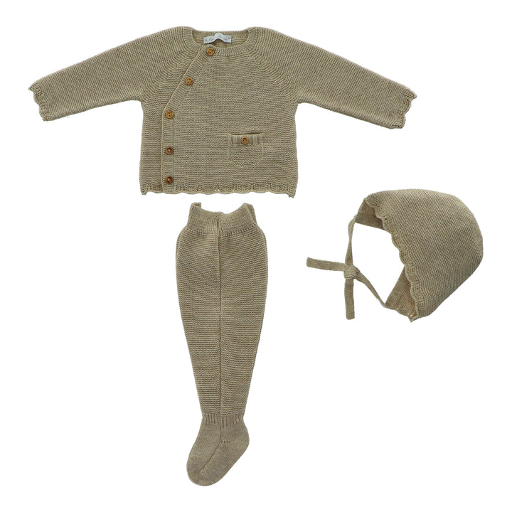 Martin Aranda Tan Layette Set