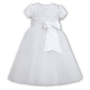 Sarah Louise Tulle Dress in White