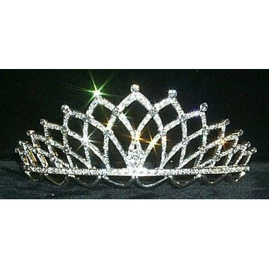 Pave Crystal Tiara