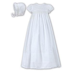 Sarah Louise Cotton Smocked Gown