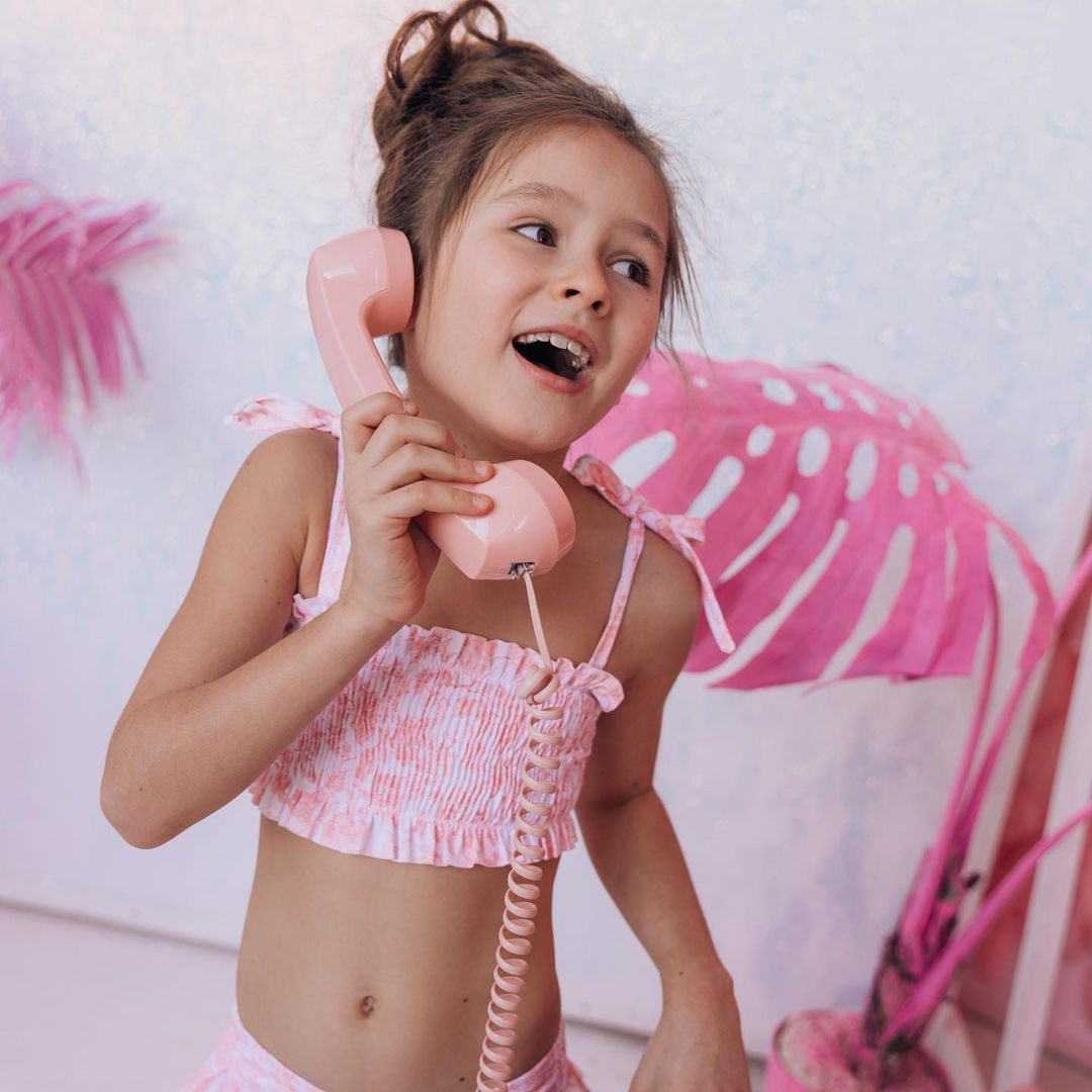 Girls Smocked Bikini