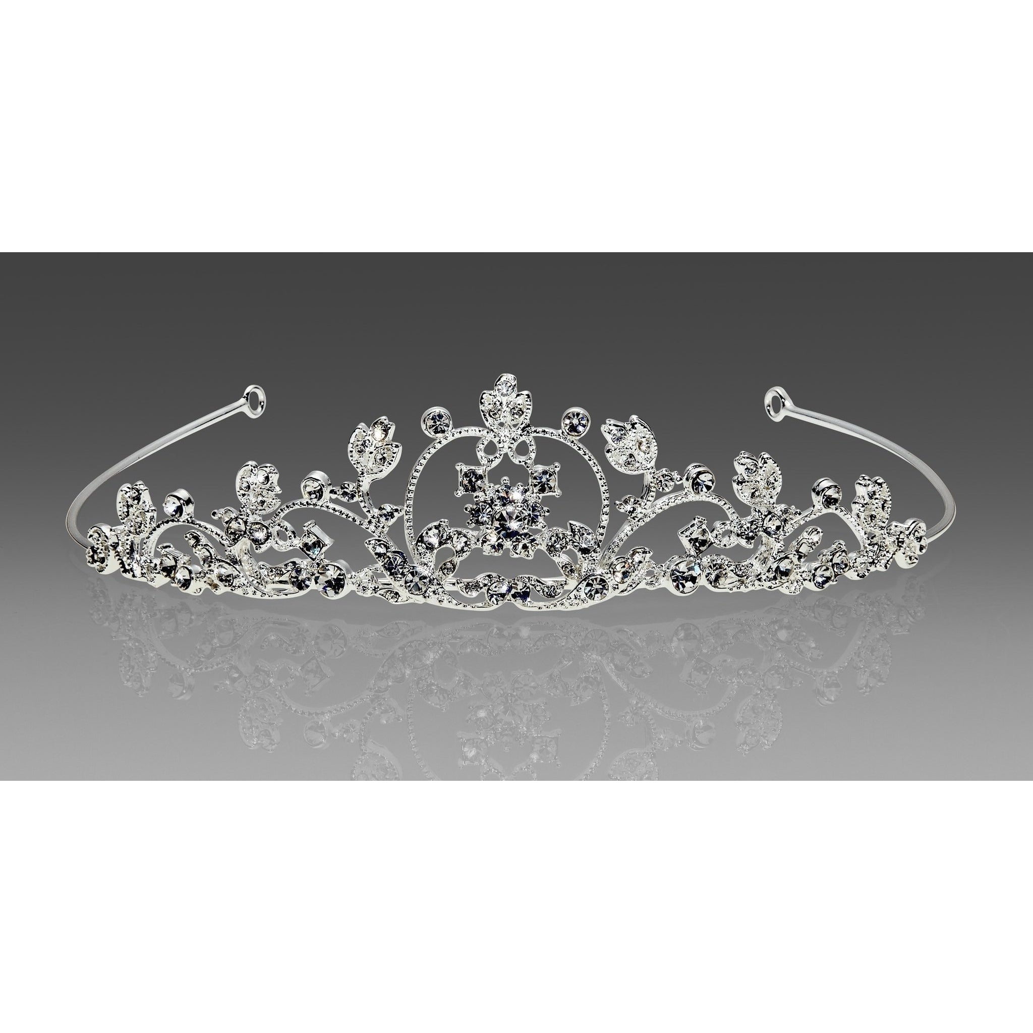 Cinderella’s Carriage Tiara COmmunion Silver
