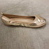 Tap Gold Ballet Flat