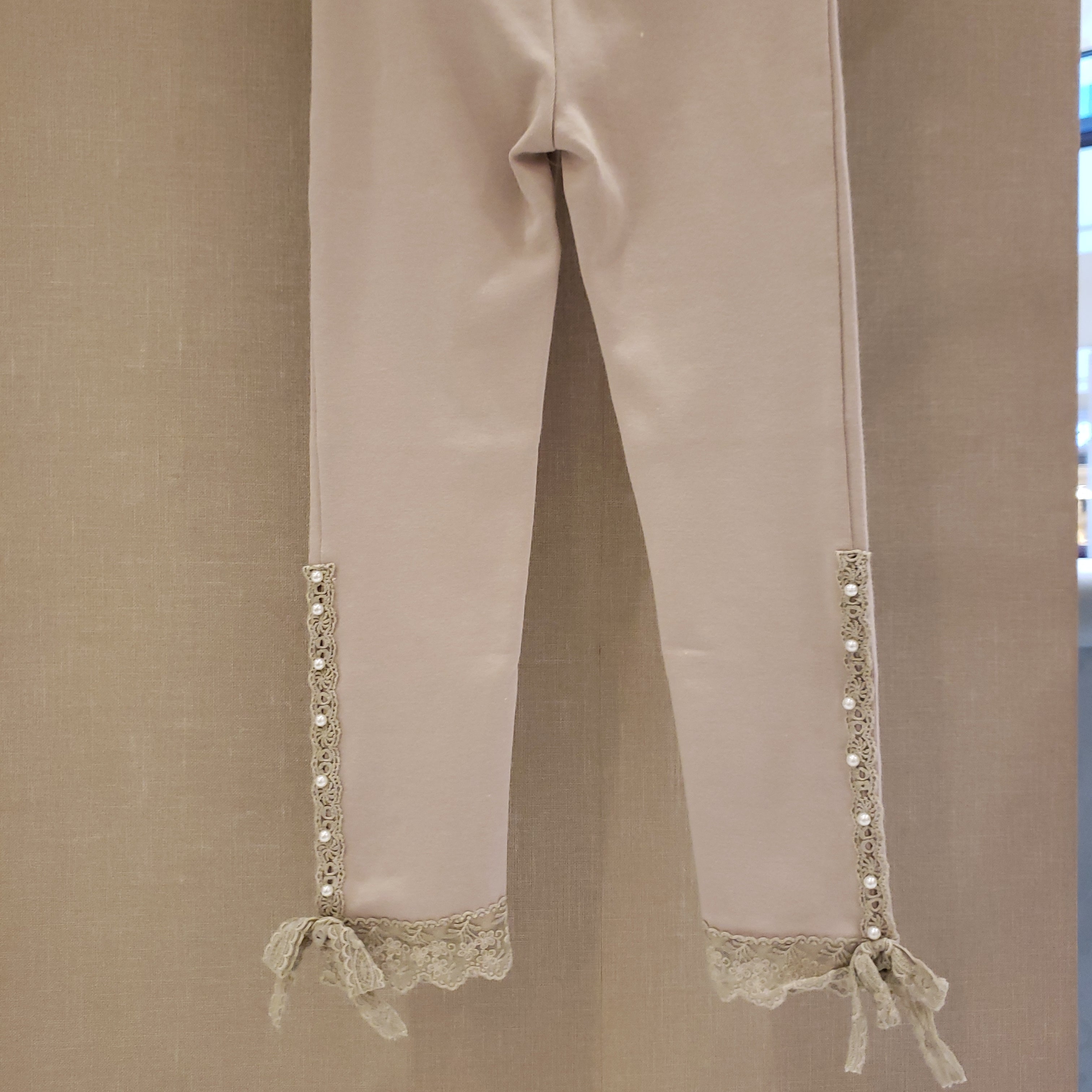 Light Taupe Pearl Leggings