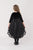 Black Sequin Heart Dress