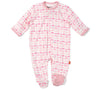 Magnificent Baby PInk Elephant Footie