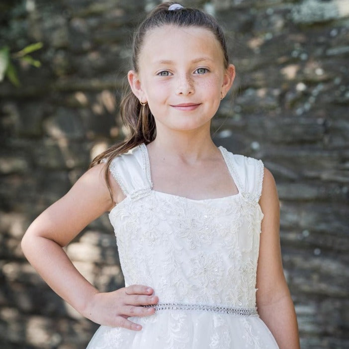 Taffeta Communion Dress