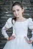 Puff Sleeve Communion Dress