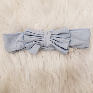 Magnificent Baby Solid Blue Headband