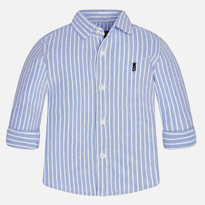 Mayoral Pique Button Up Shirt