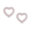 Lily Nily Heart Stud Earrings