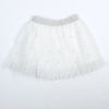 Pleated Skirt with Pearls in Mint or White