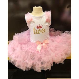 Popatu Script Birthday Number Dress