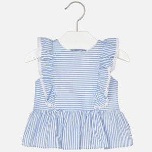 Mayoral Striped Blouse For Baby Girl Spring Summer