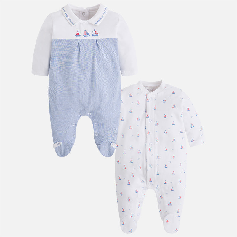 Mayoral Sailboat Pajamas Set