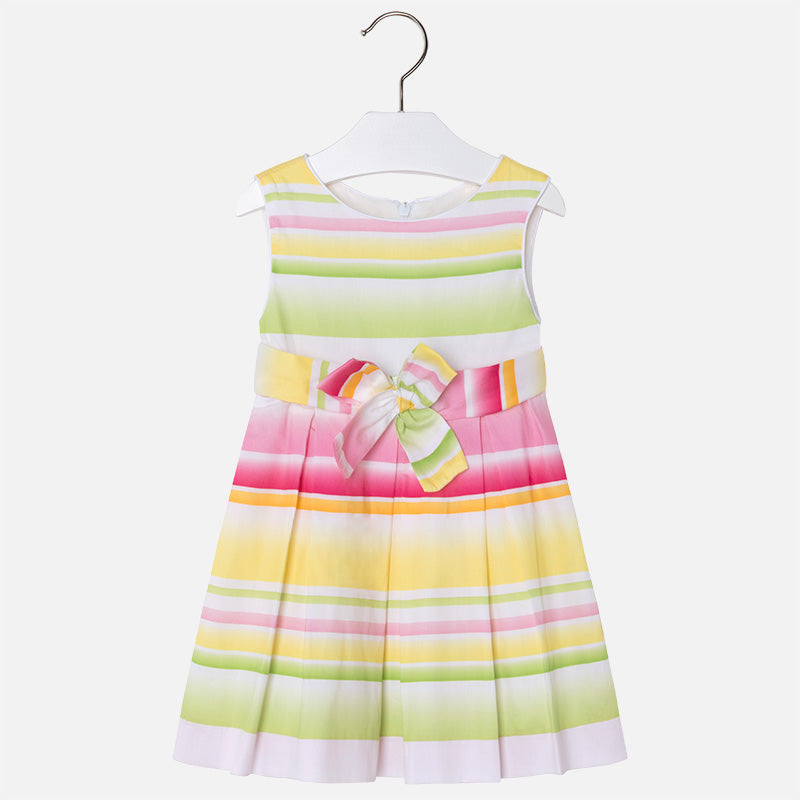 Mayoral Yellow Sunrise Dress poplin summer