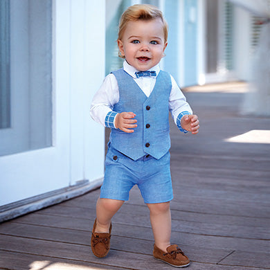 Formal Linen Shorts