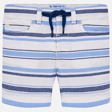 Striped Bermuda Shorts